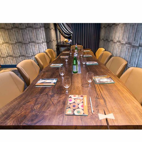 English Walnut meeting table, Kensington