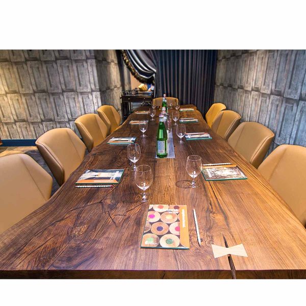 English Walnut meeting table, Kensington