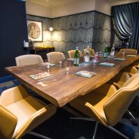 English Walnut meeting table, Kensington