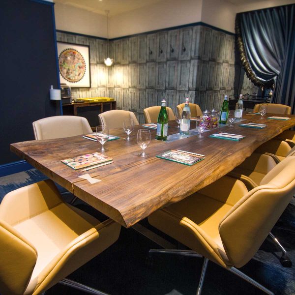 English Walnut meeting table, Kensington