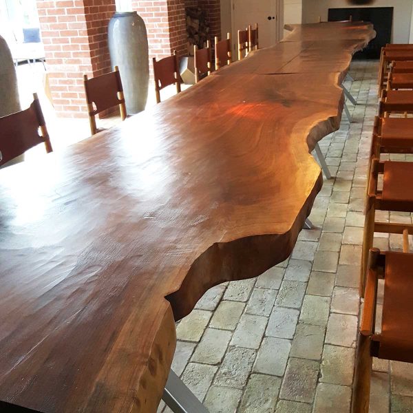 American Walnut banqueting table, Suffolk