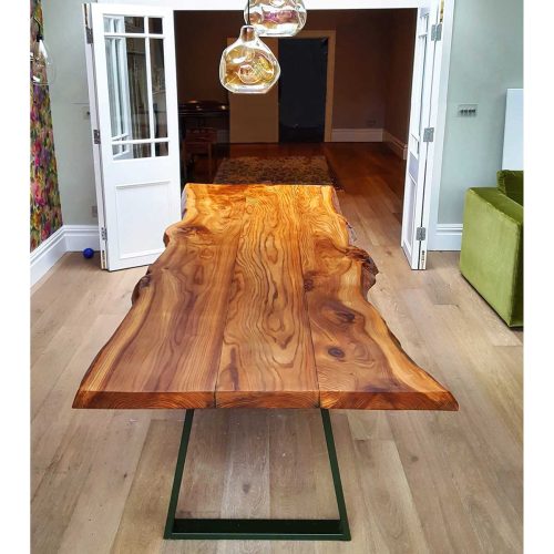 Sussex Elm dining table, Putney