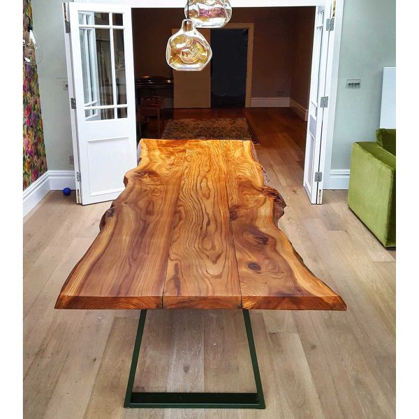 Sussex Elm dining table, Putney