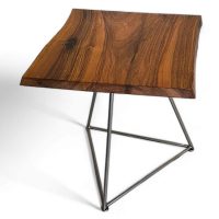 Small French Walnut side table