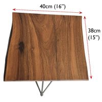 Small French Walnut side table