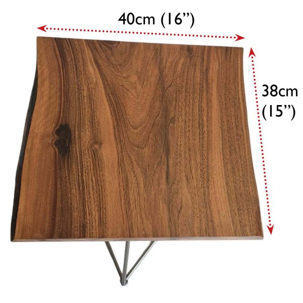 Small French Walnut side table
