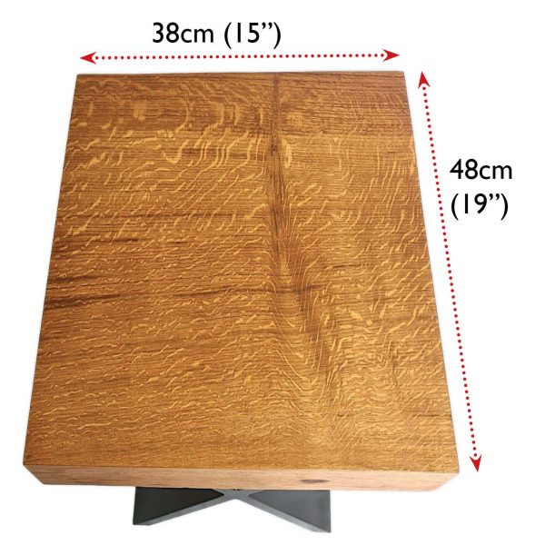 English Oak side table
