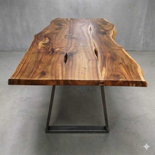 European Walnut dining table, Cookham
